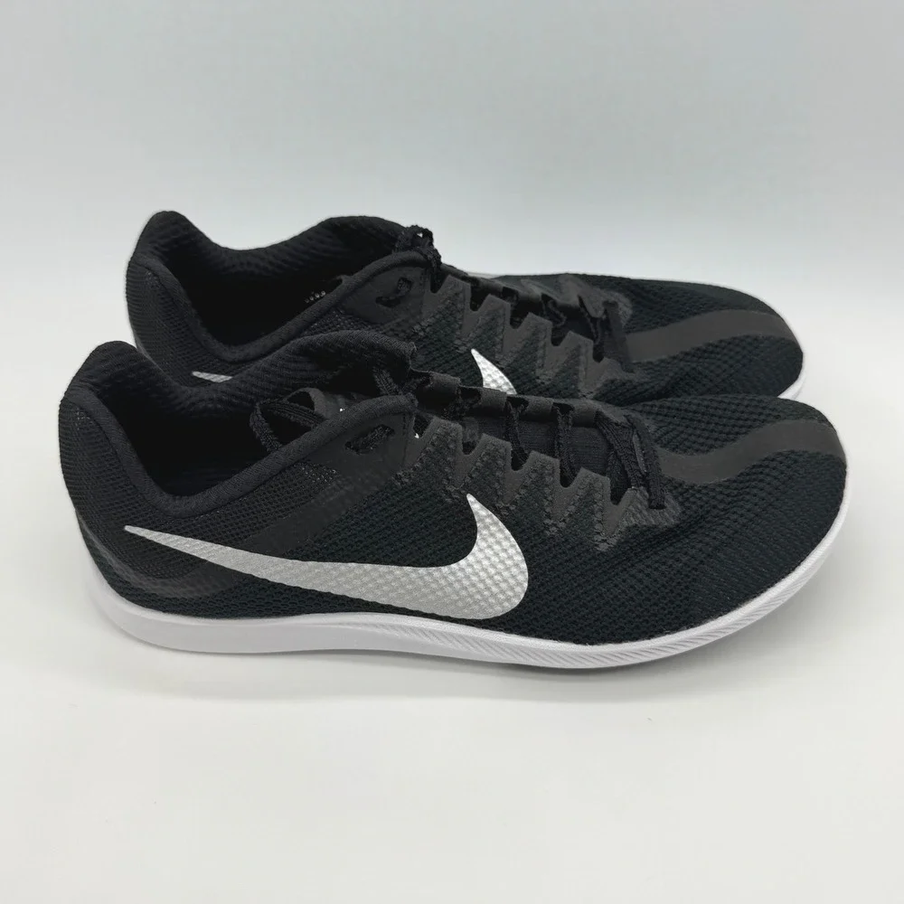 Nike Zoom Rival Track & Field Distance Black White Spikes DC8725-001 Men's Sz 9